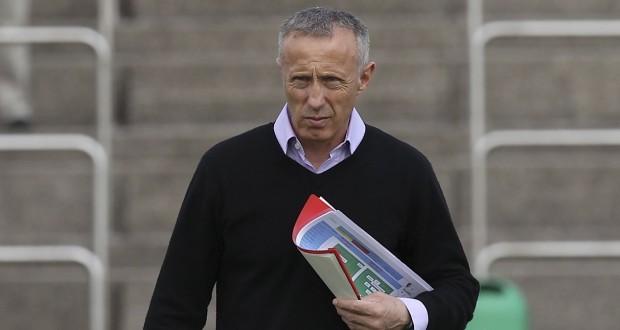 Nedzib Selimovic en 2011, alors entraîneur du Swift Hesperange. (photo archives LQ / Julien Garroy)