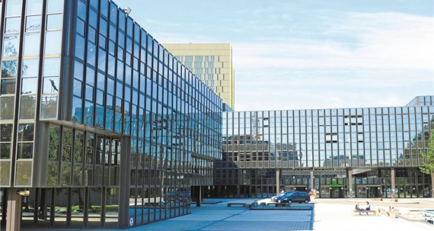 Le centre Jean-Monnet au Kirchberg, occupé par la Commission européenne, est plein d’amiante. 