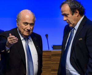 Blatter et Platini, duo choc