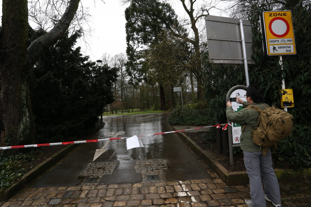 La Ville de Luxembourg a fermé un certain nombre de ses parcs, ce lundi. (photo F.P.)