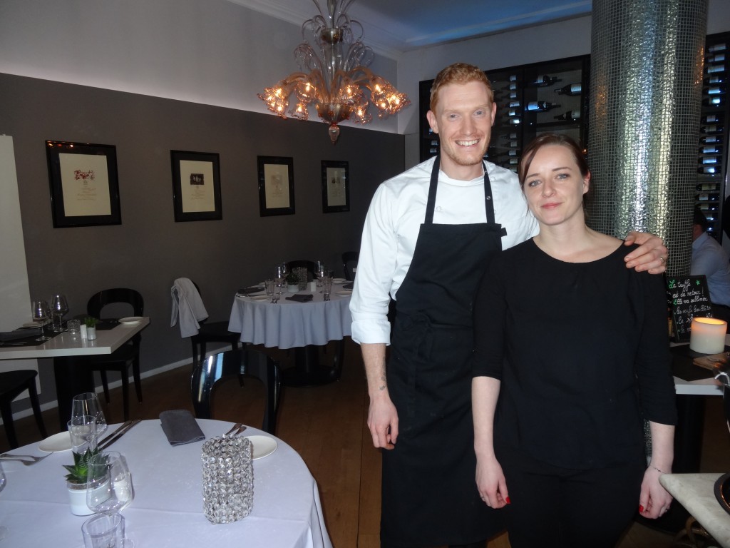 Thomas Murer et son épouse Emeline travaillent tous deux au restaurant La Mirabelle, à Luxembourg. (photo Sy.A.)
