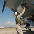Un pilote russe sur la base de Lattaquié, en Syrie, le 5 octobre 2015. (photo AFP)