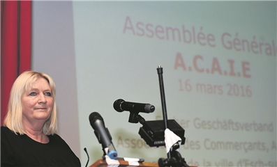 La présidente Astrid Freis et son comité font des efforts considérables. (photo I.Finzi)