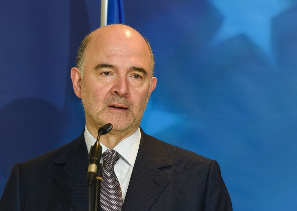 Pierre Moscovici : "Depuis la crise de 2008, des efforts très importants ont été demandés à nos concitoyens pour résorber les déficits. Ils ne peuvent plus tolérer que des riches particuliers et des multinationales échappent à l'impôt." (photo AFP)
