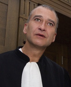 Me Colin, avocat de Raphaël Halet.