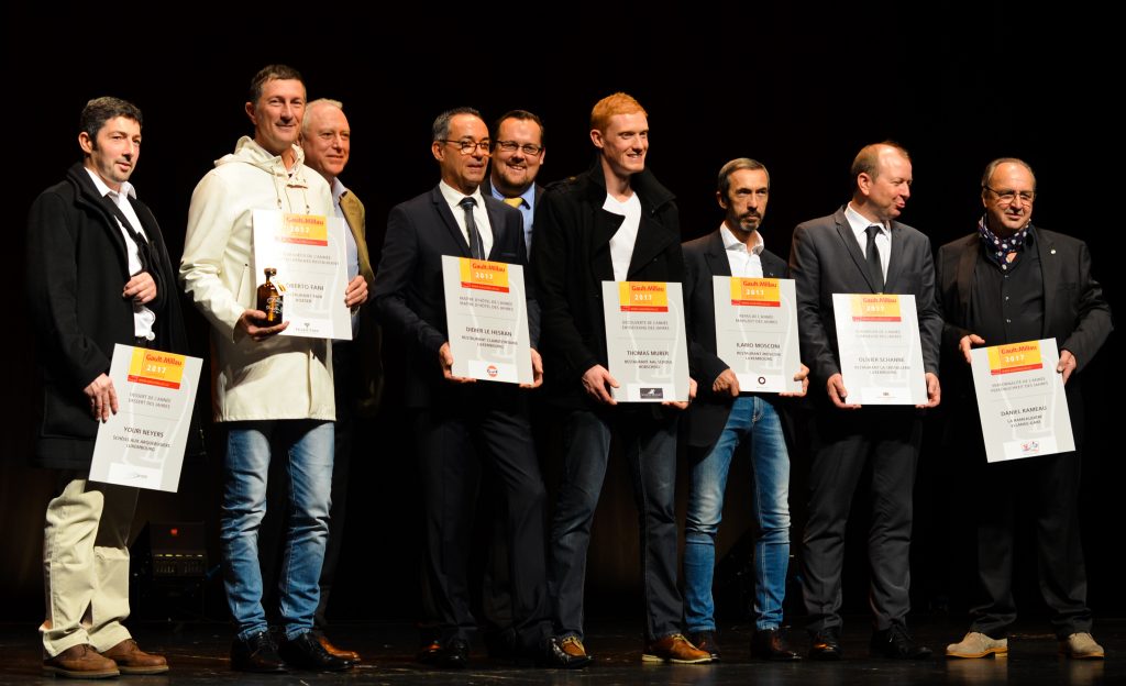 Les lauréats au Grand-Duché. (photo www.gaultmillau.lu / DR)