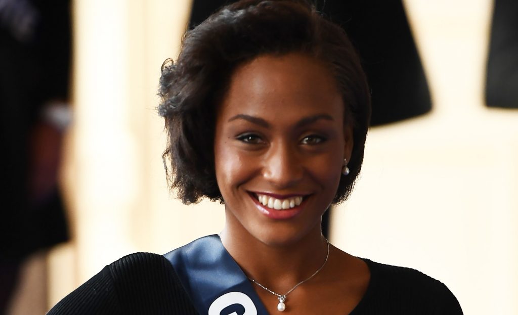 Miss Guadeloupe, Morgane Theresine. (photo AFP)