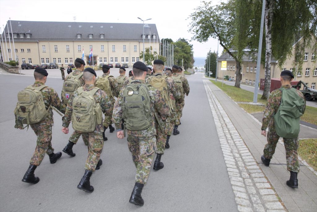 caserne Grand-Duc Jean de l'armée luxembourgeoise, Centre d'instruction militaire Herrenberg à Diekirch l