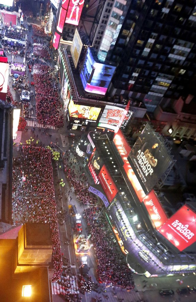 Times Square. (photo AP)