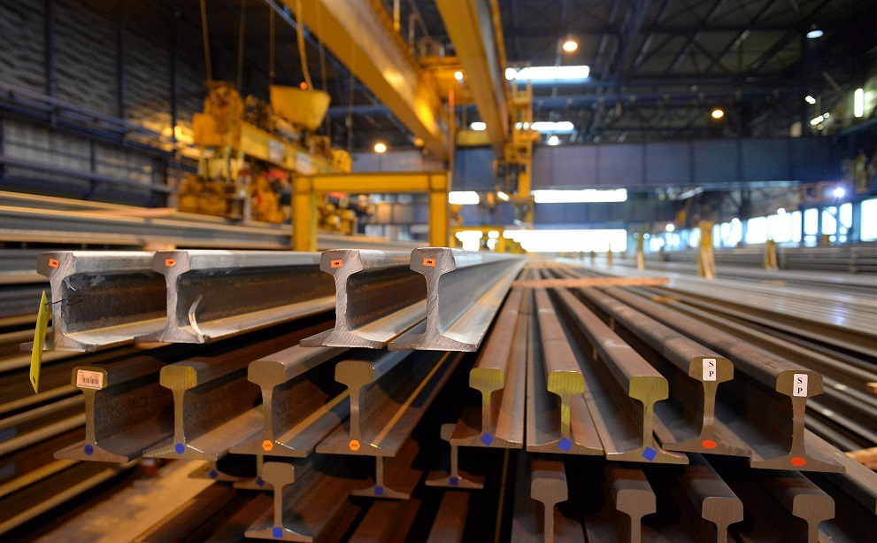 Visite de l'usine British Steel