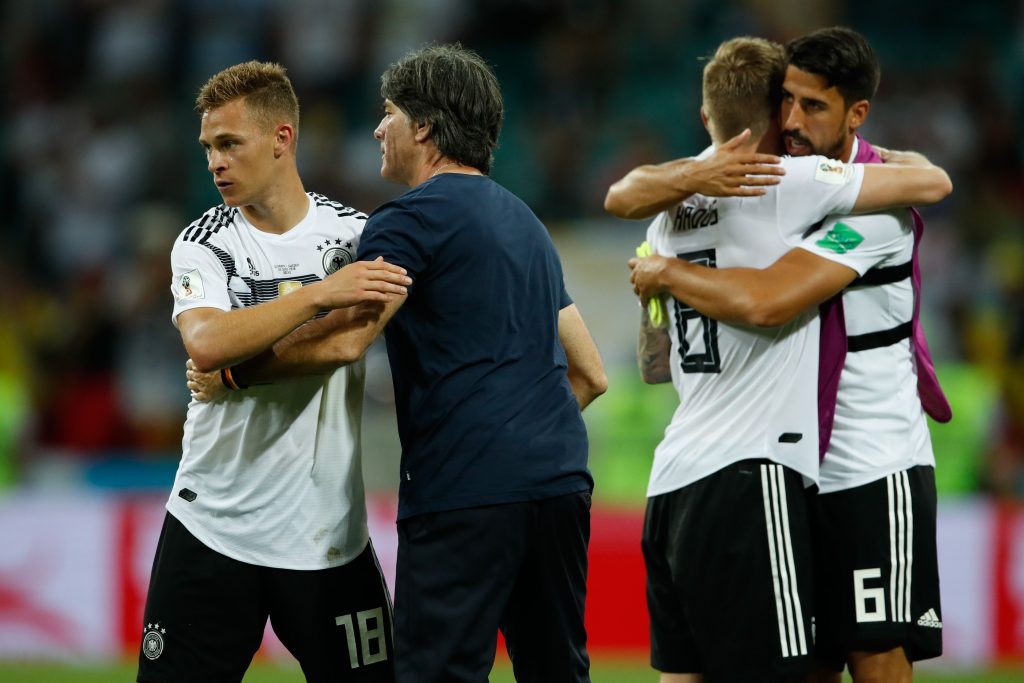 Joachim Löw est passé par tous les états lors de ce match dantesque. (Photo : AFP)