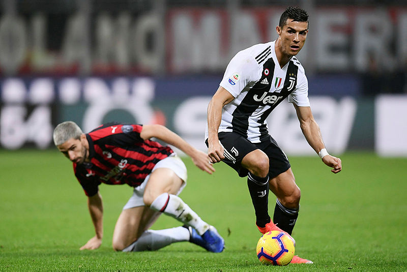 De Cristiano Ronaldo à Dudelange. Comment le Milan va gérer ce match ? (Photo : AFP).