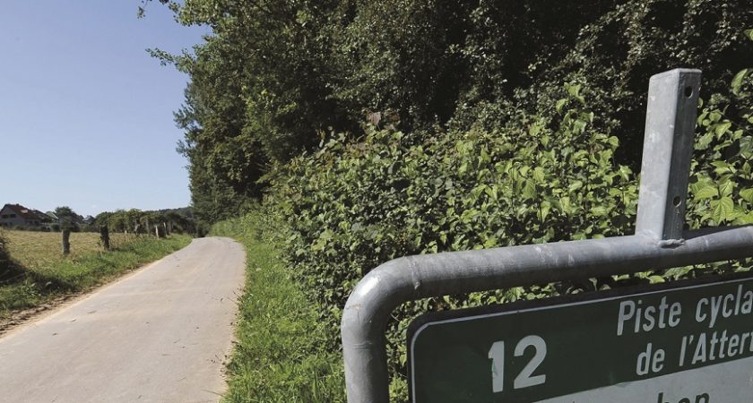 Huit kilomètres borderont la piste cyclable, au sud de Steinfort jusqu'à l'A6. (illustration Fabrizio Pizzolante)