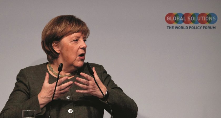 «Je ne suis actuellement pas en mesure de vous dire quelle sera ma position jeudi» lors du sommet des dirigeants européens sur le Brexit «parce que cela dépend de ce que va présenter Theresa May» et «d'où en sera la situation», a également déclaré la chancelière allemande. (photo AFP)