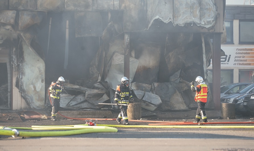 Incendie Auto-Fernandes Esch-sur-Alzette