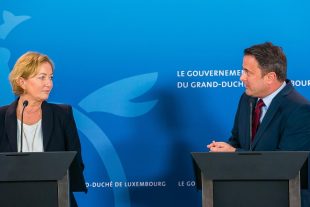 Depuis le début de la crise, Paulette Lenert ou Xavier Bettel tiennent des points réguliers de la situation. (archives Tania Feller)