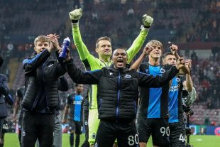 En cas d'arrêt du championnat, le classement actuel serait figé et le FC Bruges sacré champion. (Photo : Belga)