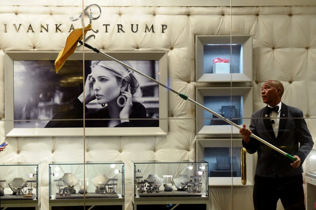 La boutique "Ivanka Trump" dans la Trump Tower à New Yorlk. (photo AFP)
