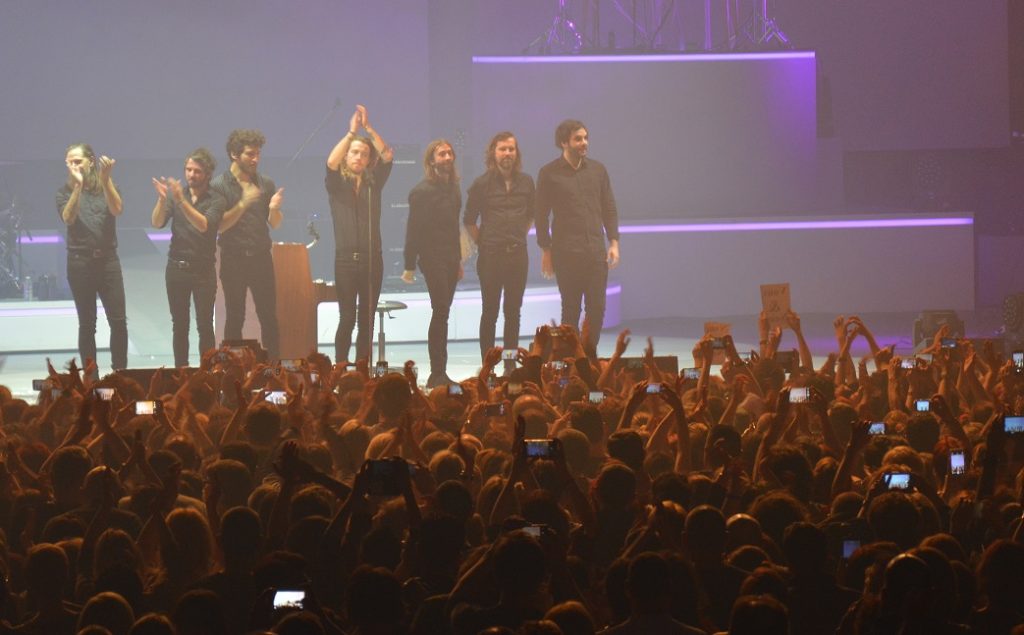 Aucune fausse note, le chanteur joue avec les même musiciens depuis dix ans. "Ce sont mes potes." (photo S.A.)